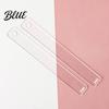 Pottery Clay Depth Guide 1 Pair Acrylic Polymer Guide, 2/3/4/5/6mm Rolling Pin Guides Transparent Thickness Ruler for DIY Tools Earring Making