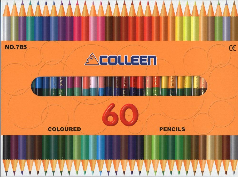 Colleen Pencil 785 Round Colored 30 60 Paper Pencils, Pencils, Colors, Box, 785-30/60