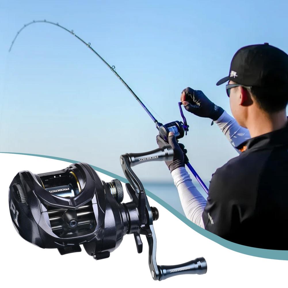 Baitcasting Fishing Reel Magnetic Brake System High Speed Fishing Reel Right Left Hand Casting Reel for Fresh Saltwater