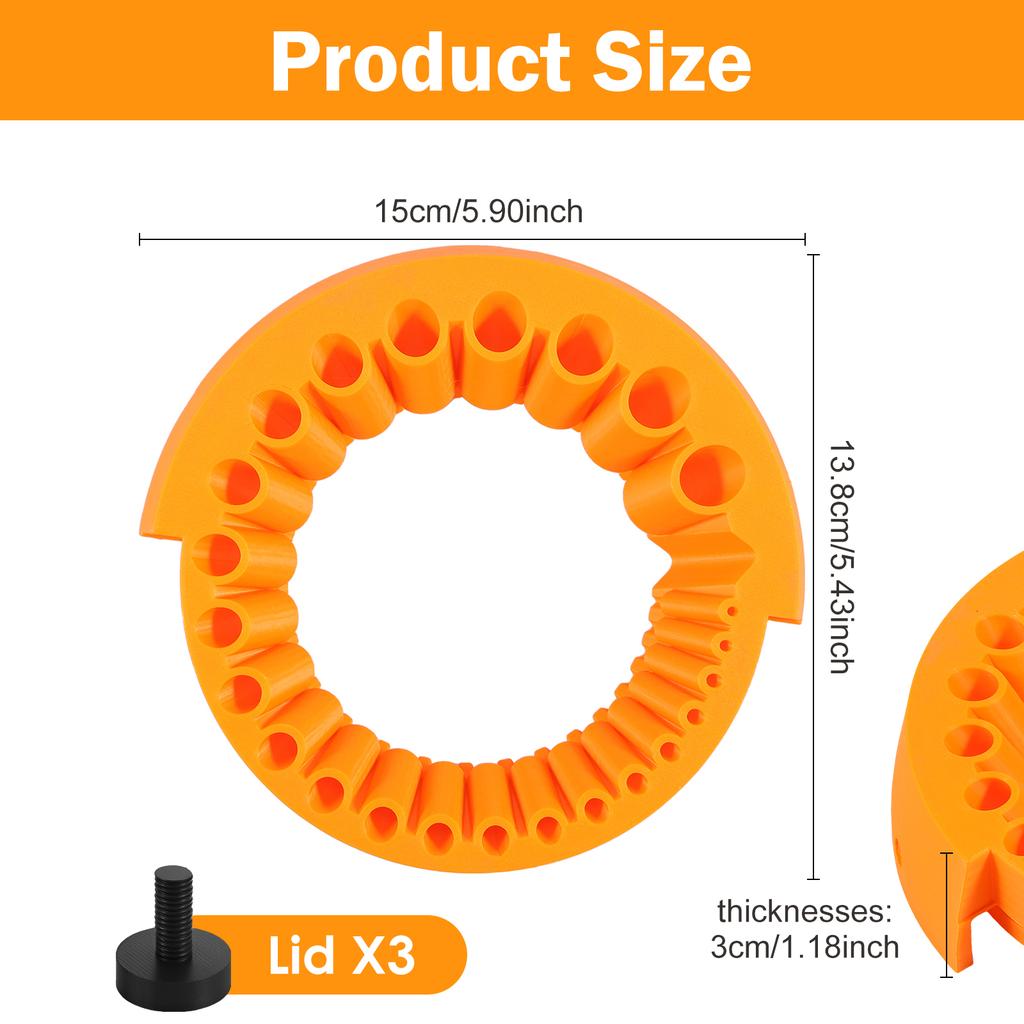 Efficient Drill Bit Sharpener Jig Multipurpose Grinding and Polishing Universal Angle Grinder Attachments with Gloves Screws