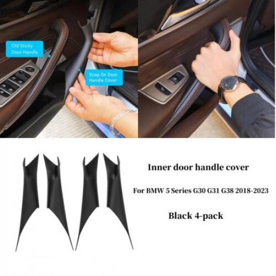 

Inner Door Handle ide Cover Protect Case for 2018- BMW 5 Series G30 520i