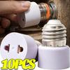 10/1PCS E27 Socket Adapter Lamp Holder Converter Home or Studio Lighting System Light Bulb Base Household Lamp Base Converter