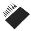 9pcs Set Hearing Amplifier Cleaning Tools Multi Functional Cleaning Brush Wax Loop Magnet Portable Tool Box