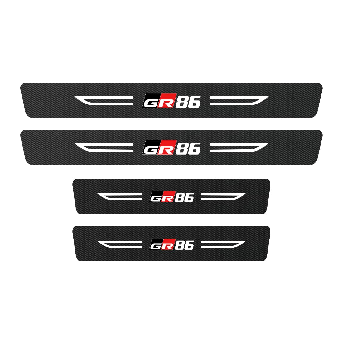 GR86 Applicable Car Side Step Guard Scratch Prevention Durable Compatible GR86 applicable чёрный