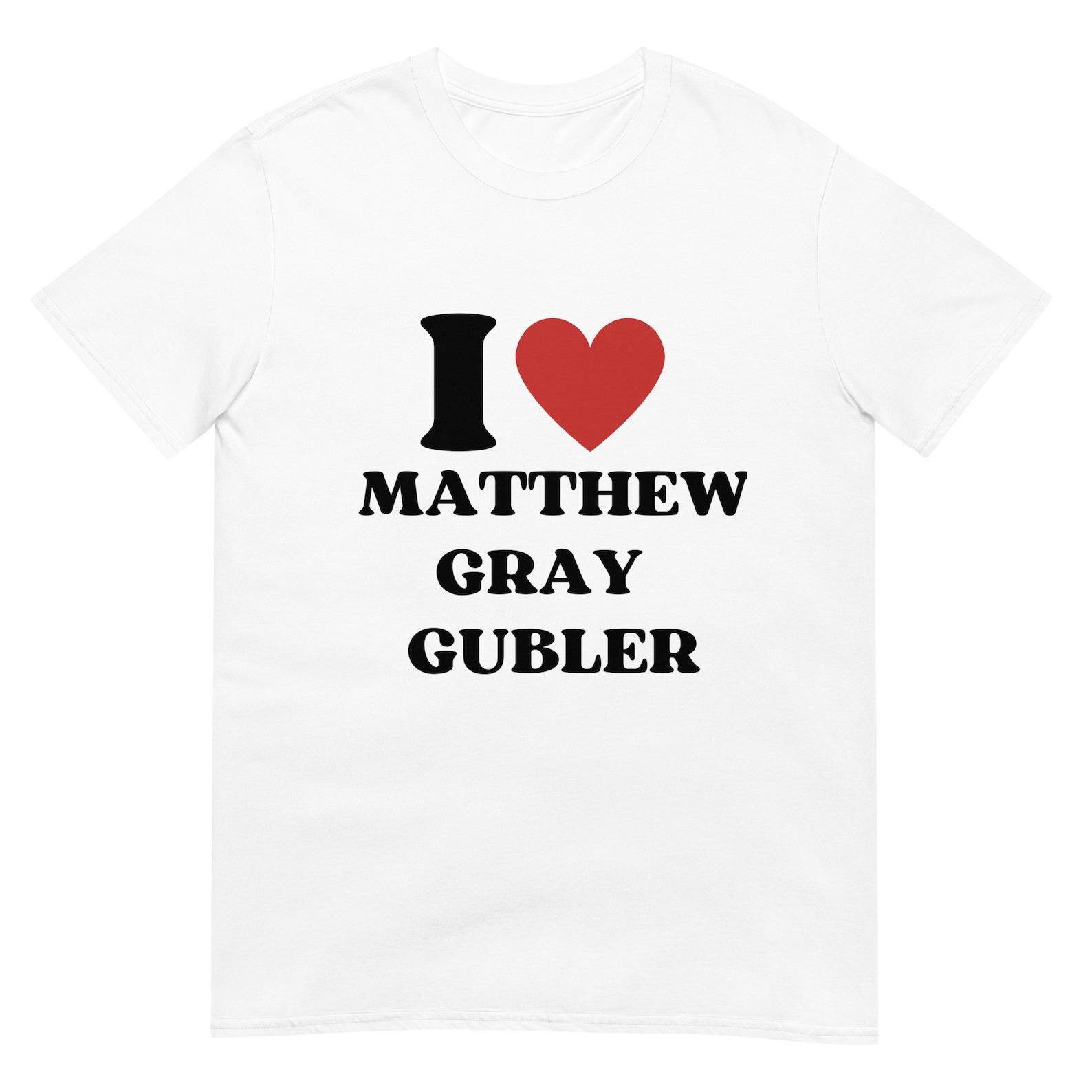 I love Matthew Gray Gubler Unisex T-Shirt S