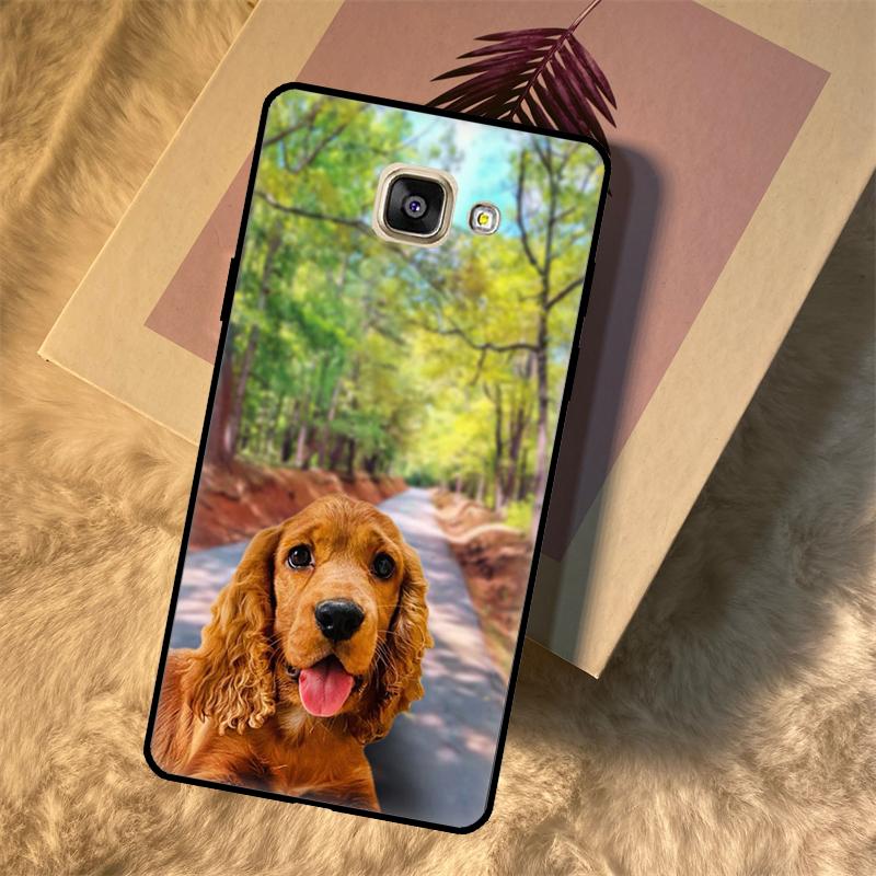 

Cocker Spaniel Dog Case For Samsung Galaxy J3 J5 J7 2017 J1 A3 A5 2016 A7 A9 J4 J6 A6 A8 Plus J8 2018 Cover A3 2016 - A310