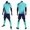 Custom Boys and Men Football Training Uniforms Blank Black Red Soccer Jersey Wear Set Automated Cutting Technique