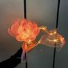 Handmade Glowing Floating Lotus Light Ancient Style Mid-Autumn Festival Lantern  Holiday Party