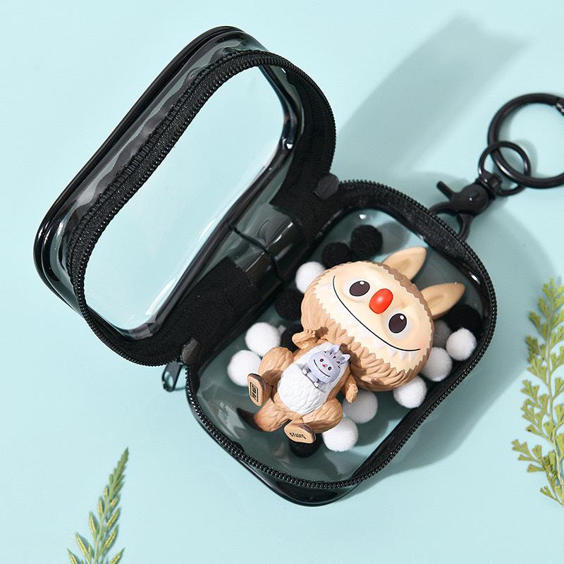 High Transparency 3D Baby Stroller Bag - Clear Show & Storage Bag with PVC and Data Cable Pocket