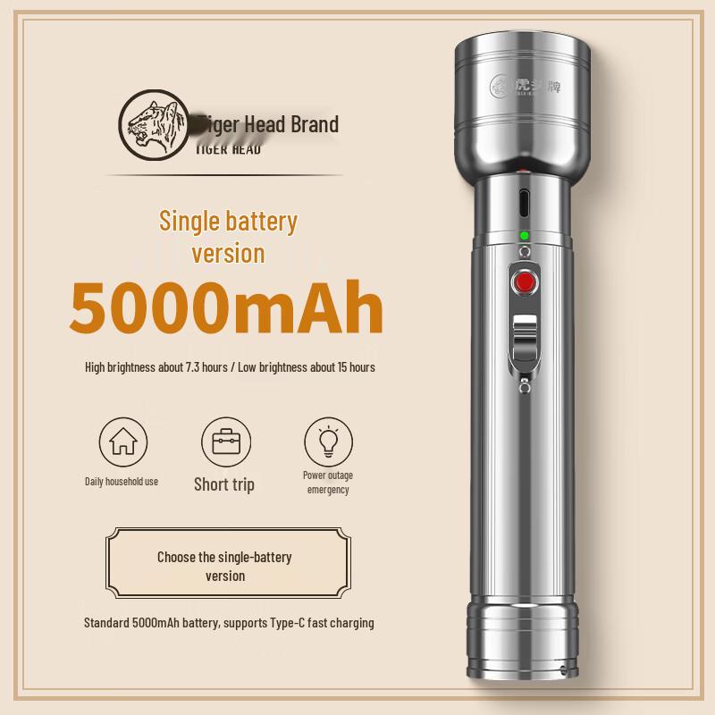 Hutou High-Power Rechargeable LED Flashlight