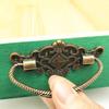 Retro Bronze Tone Cabinet Knobs Drawer Handles Cupboard Zinc Alloy Pulls Box Handle with Screws Furniture Hardware