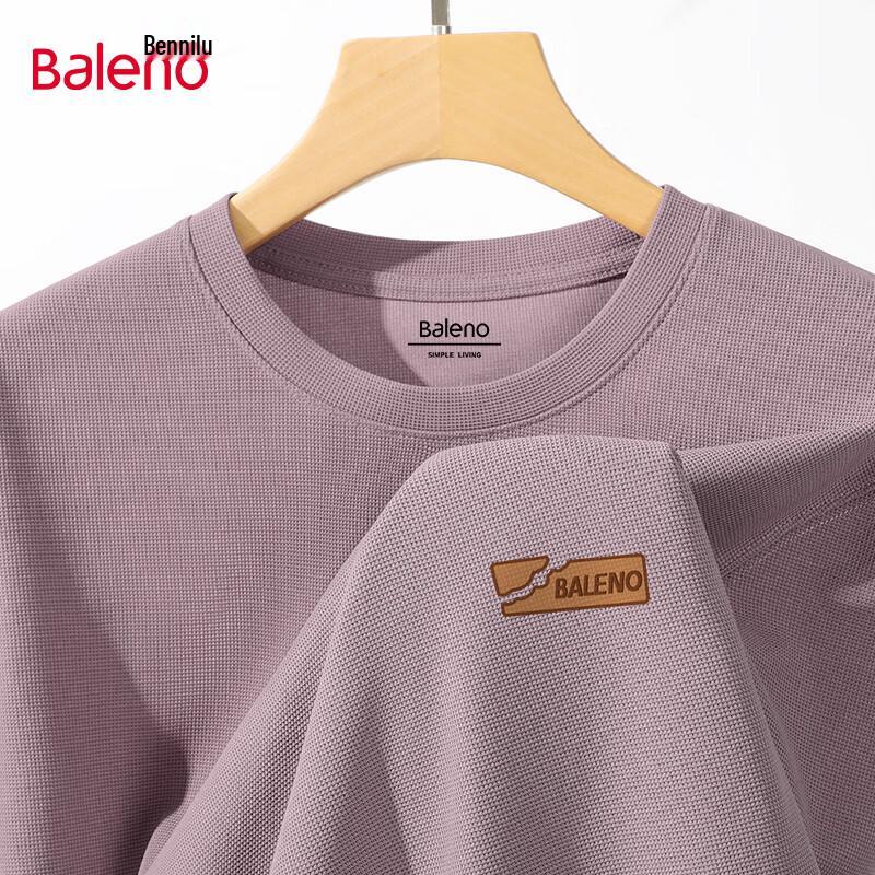 Baleno Men s Waffle Knit Short Sleeve T-Shirt 4XL