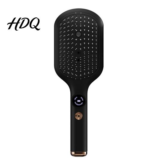 Electric Massage Hair Comb Spray Brush USB Rechargeable Misting Air Cushion Detangling Brush Anti-Frizz Detangler Steam for Dry Damaged Scalp