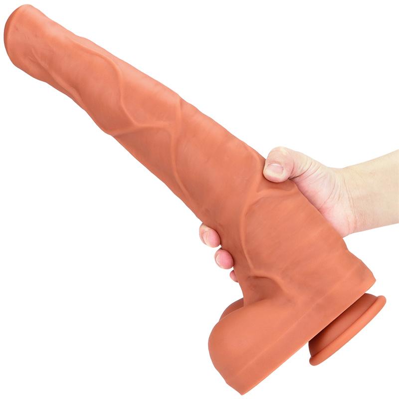Female Silicone Simulation Dildo Large Rough Stallion Product Orgasm Masturbation Device Fake Penis Sex Toys
