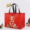 Laminated Non-Woven Christmas Gift Bags, 31 Count for Holiday Gifts and Party Favors