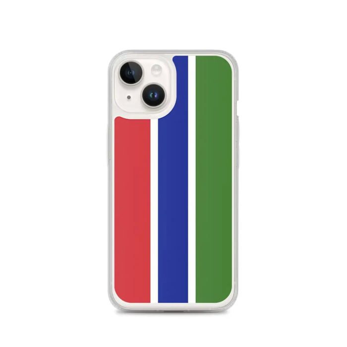 Coque Télephone Drapeau Gambie - iPhone 14