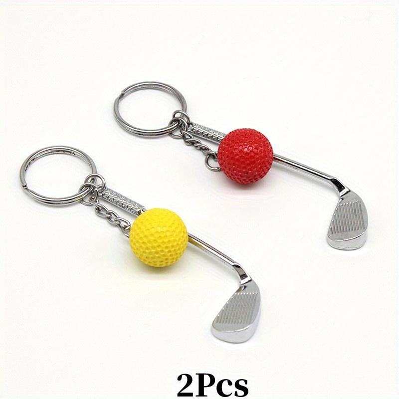 Golf Ball Key Chain Pendant: Add a Sporty Touch To Your Look! Perfect Gift for Golf Enthusiasts
