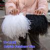 Feather10-15CM Multicolor Ostrich Feathers Trim 1Meter 5Meter 10Meter Natural Plumes Selvage Tassel Ribbon For Wedding Dress Decoration