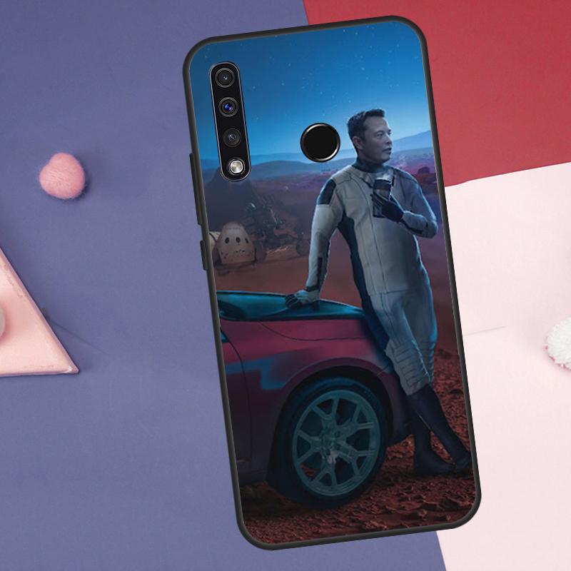 Elon Musk Case For Huawei Nova Y60 Y90 Y70 Y61 Y91 Y72 Y73 12s 12i 11i 8i 9 10 SE P30 P40 Lite P60 Pro