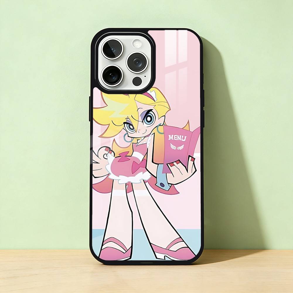 

AAA Panty Stocking G-Garterbelt Phone Case For iPhone 17,16,15,14,13,12,11,Pro Max,Plus Candy Silver Cover iPhone16se4