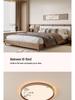 Walnut Chinese Song Style Ceiling Light for Living Room & Bedroom