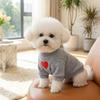 Warm Cat Pullover Thickened Cat Love Clothing Casual Style Dog Love Hoodie  Autumn Winter
