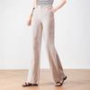 Linen Wide Leg Pants for Women In Summer Thin Casual and Artistic Loose High Waisted Straight Leg Pants with A Sense of Drape