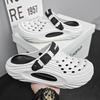 Outdoor Beach Shoes Summer Clogs EVA Garden Slippers Hole Shoes Beach Platform Sandals Couple Indoor House Soft Bathroom Slides