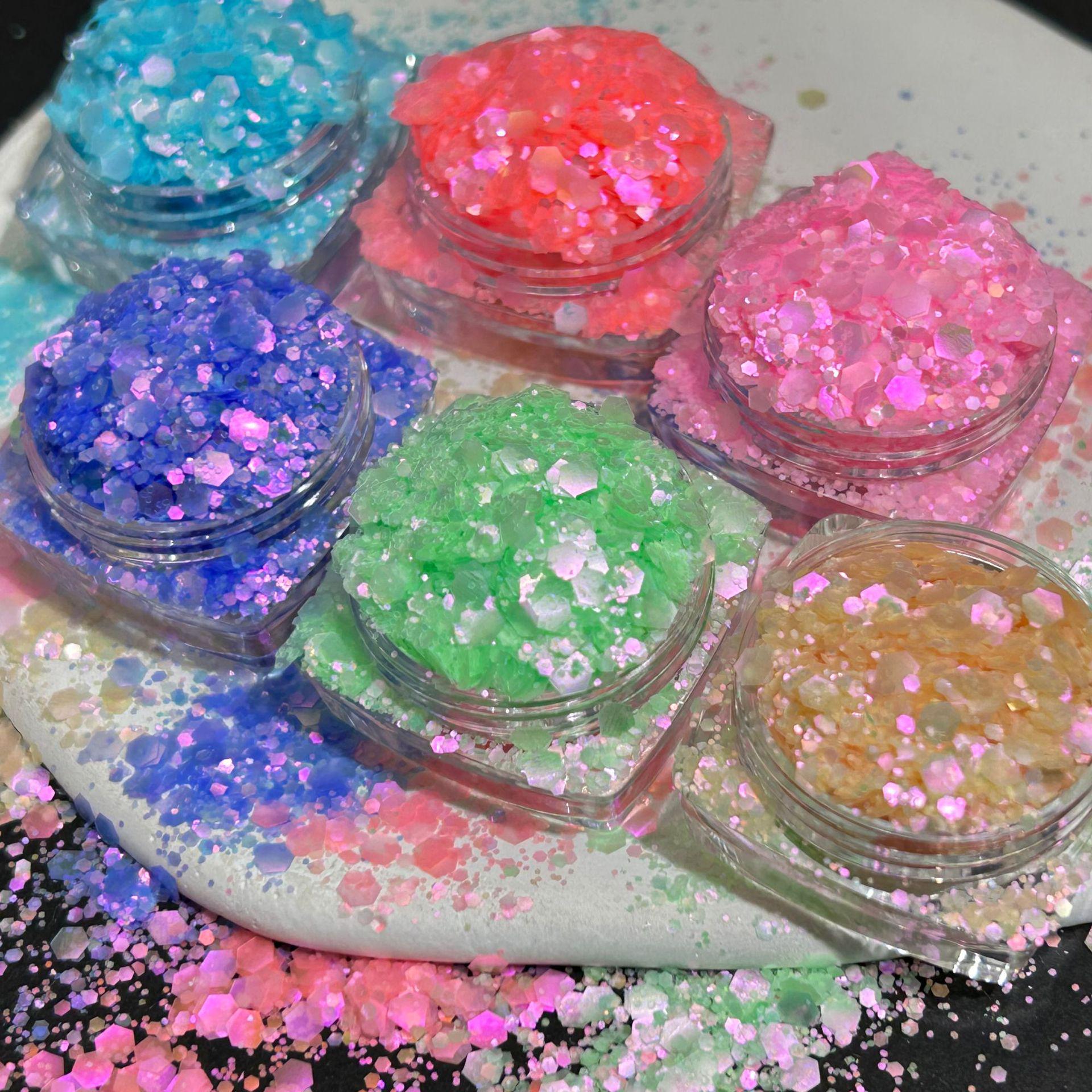 

Polarized Pastel Ultra-Thin Large Sequin Nail Art Decorations 50g