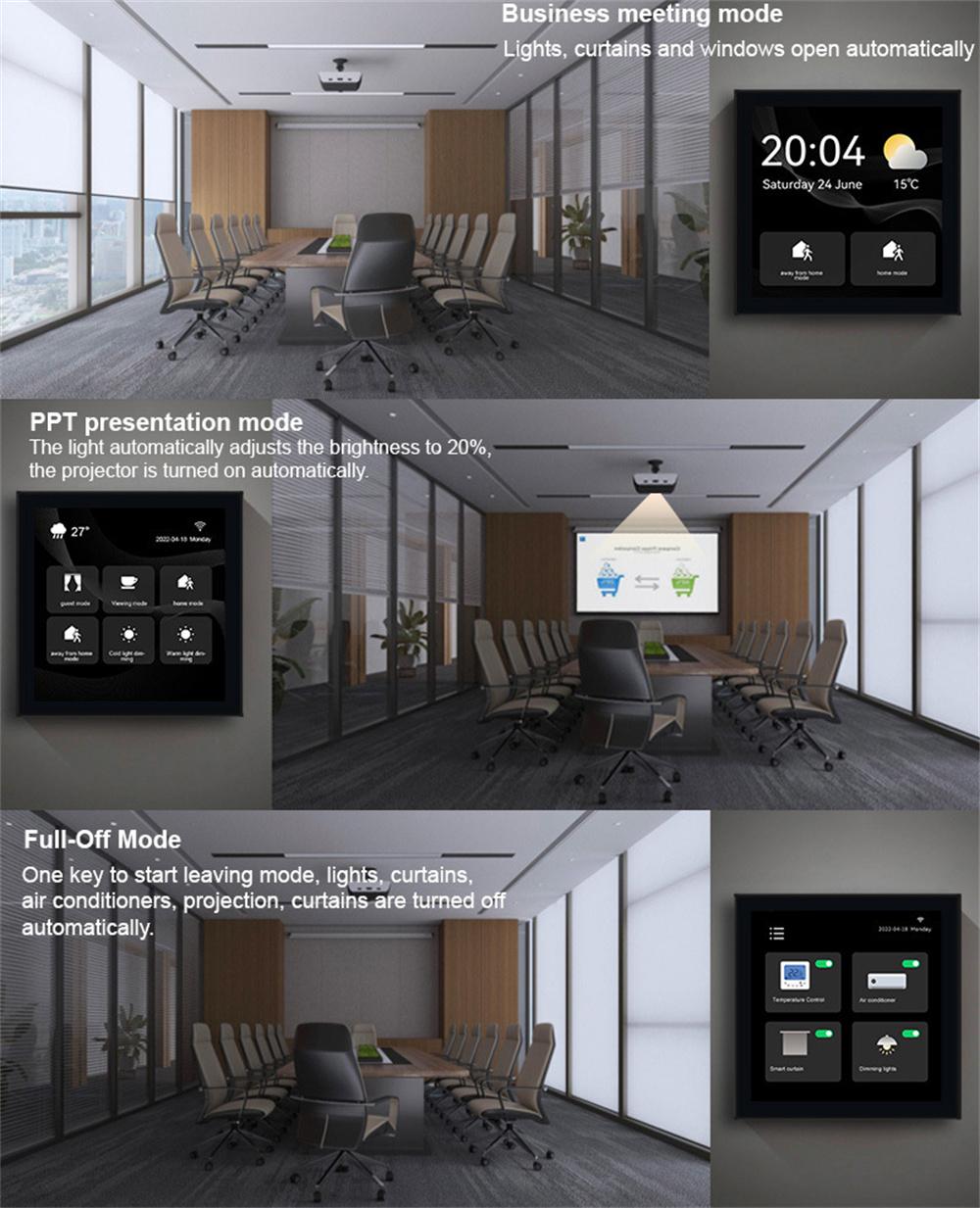 

Панель управления Центральная панель управления Tuya Интеллектуальная встраиваемая в стену