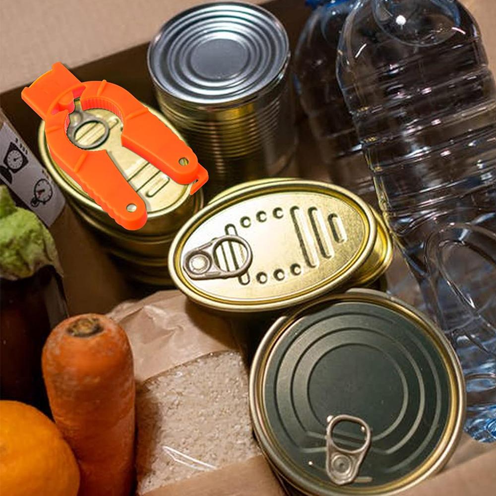 Multifunktionell Flasköppnare Burköppnare Plast Justerbar Burklocksborttagare Öppnare för Seniorer Äldre Kök Fest Barverktyg