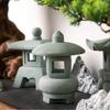 Statuie de grădină Latern Pagoda Zen, de interior și exterior, decor asiatic pentru balcon peisagistic, grădină, patio, curte pridvor, ornament de artă