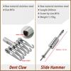 81PCS Kit Auto Inox De Indreptat Infundaturi Mașină de Reparație Sudor Punct Caroserie Auto Sudură Cu Știfturi