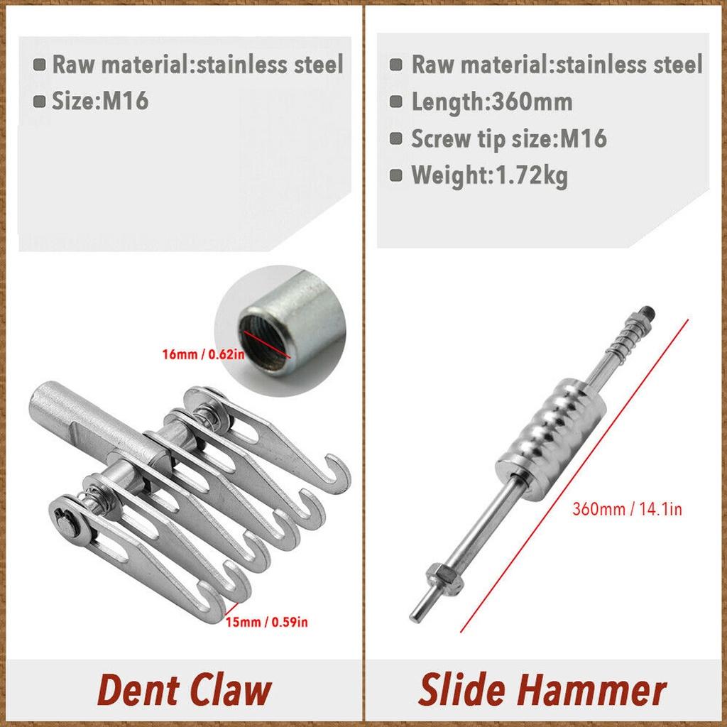 81PCS Kit Auto Inox De Indreptat Infundaturi Mașină de Reparație Sudor Punct Caroserie Auto Sudură Cu Știfturi