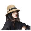 Autumn and winter new women's woolen top hat Hepburn style small brim basin hat pearl decoration French retro fashion shows small face