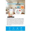 WIFI/zigbee Natural Gas Sensor Combustible Household Smart LPG Gas Alarm Detector Leakage Sensor Fire Safety Work with Tuya App