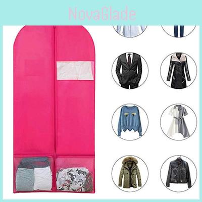 Polyester Dust Cover For Clothes With Waterproof And Breathable Fabric For Travel And Home Storage