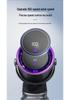 Wall-Mounted Digital Clip Fan with Timer, 100 Speed Settings, USB, Desktop and Household Use