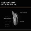 Bluetooth Hodetelefon Motorsykkelhjelm Intercom Headset 1000M For 2 Førere Intercomunicador Moto Trådløs Interfon Håndfri Anrop
