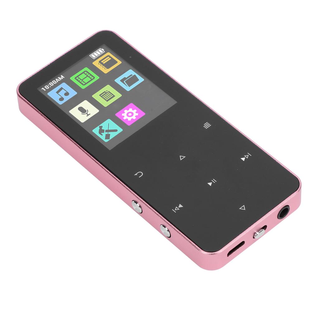 MP3 Player 1.8 Inch TFT Touch Screen HiFi Lossless Sound Bluetooth Electronic Book 8H Working Time MP3 Music Player for