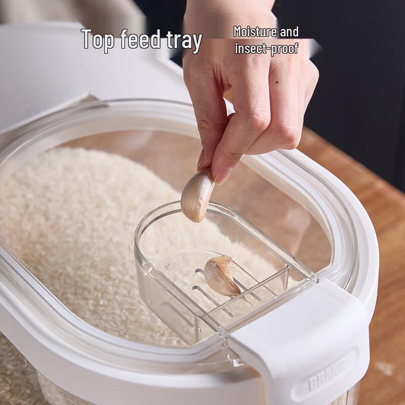 Kapa Bear Rolling Rice Storage Container with Timer