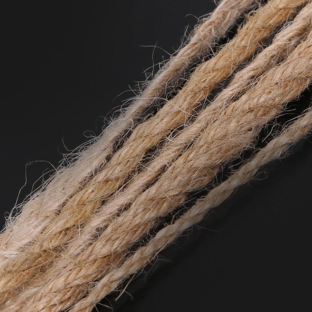 Vysoce kvalitní tkaná konopná šňůra Odolná šňůra pro ručně vyráběné DIY šperky