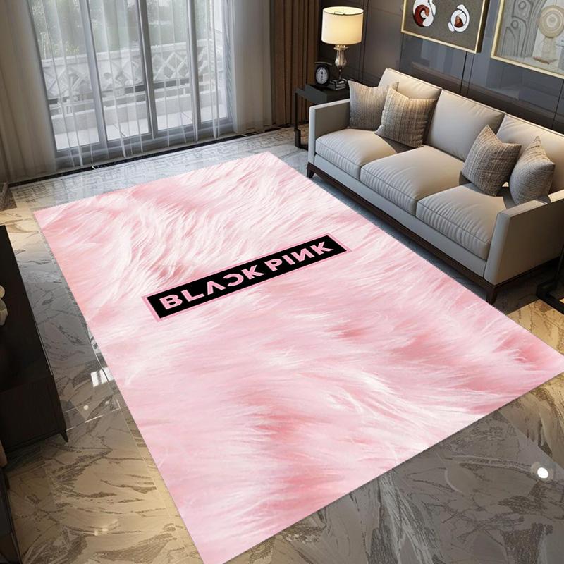 Blackpink Heartbeat Glow Teppichdruck Heimdekoration Schlafsaal Dekoration Zimmer Weihnachtsgeschenke