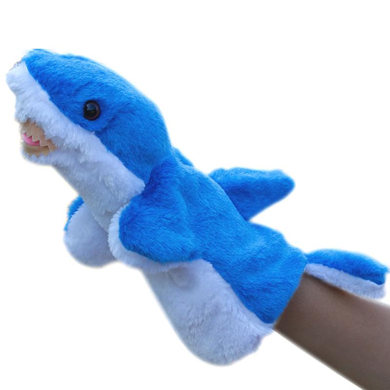 Animal Hand Plush Puppet Toy Cartoon Glove Role Play Educational Interactive