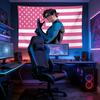 Nightwing Flag Pattern Tapestry Dorm Wall Decor Modern Stripe Hanging Decoration MultiSize High Quality Flat Print Design