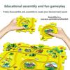 Childrens Diy Puzzle Track Car Set Toy For Creative Play Gift