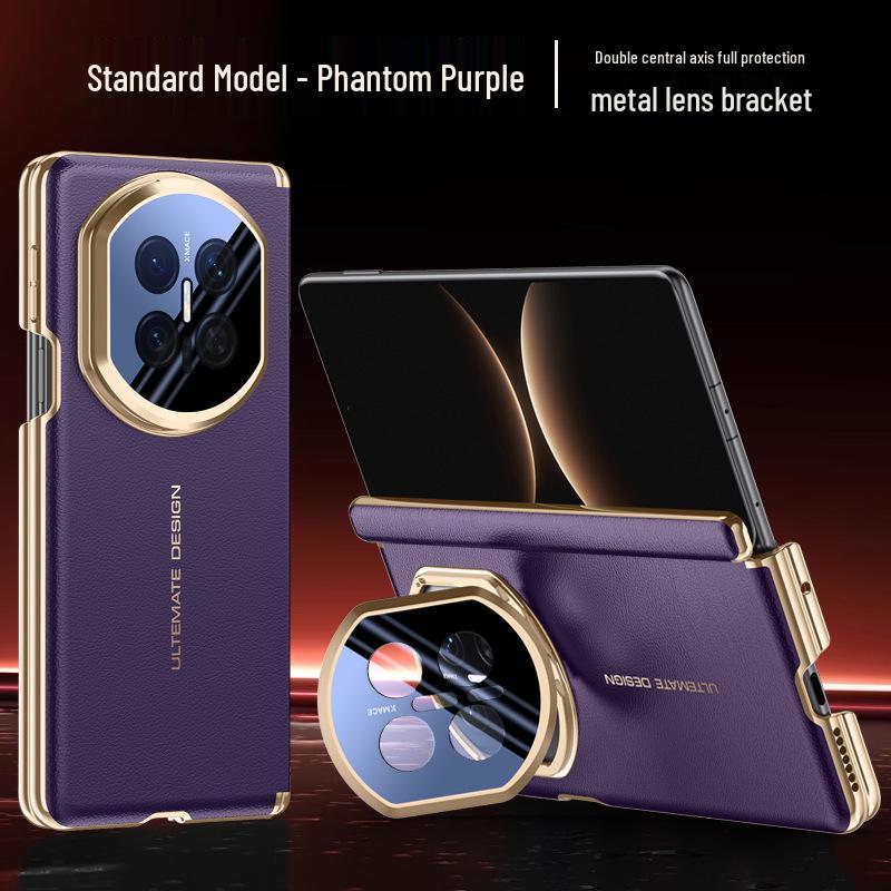 Huawei Matex7 Collector's Edition Magnetic Foldable Phone Case - Full Coverage, Anti-Drop, Double Central Axis Lens Protection