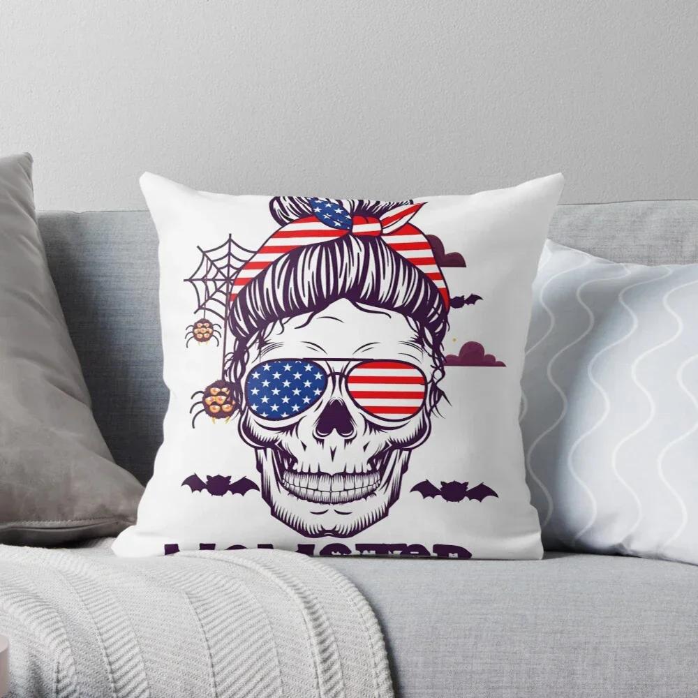 Skeleton Black Series Decorative Home Pillow Case Cushion Covers Autumn X  Modern Living Room Sofa Bed Halloween