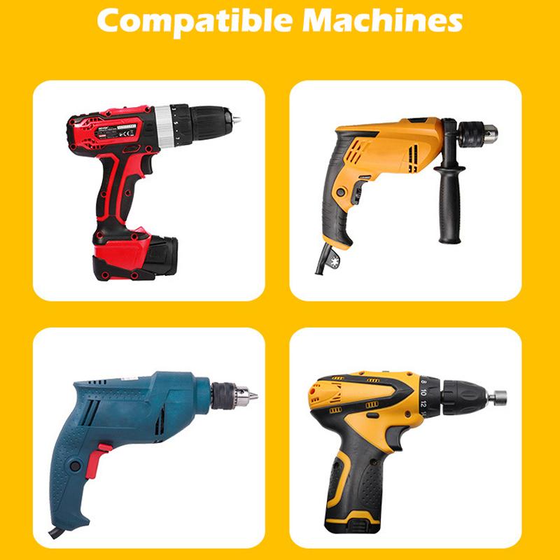 9/14 PCS Hexagon Socket Set Sleeve Nozzles Nut Driver Kit Screwdriver Bits Multi-size Wrench Power Tools Wrenches Hex Screw Key