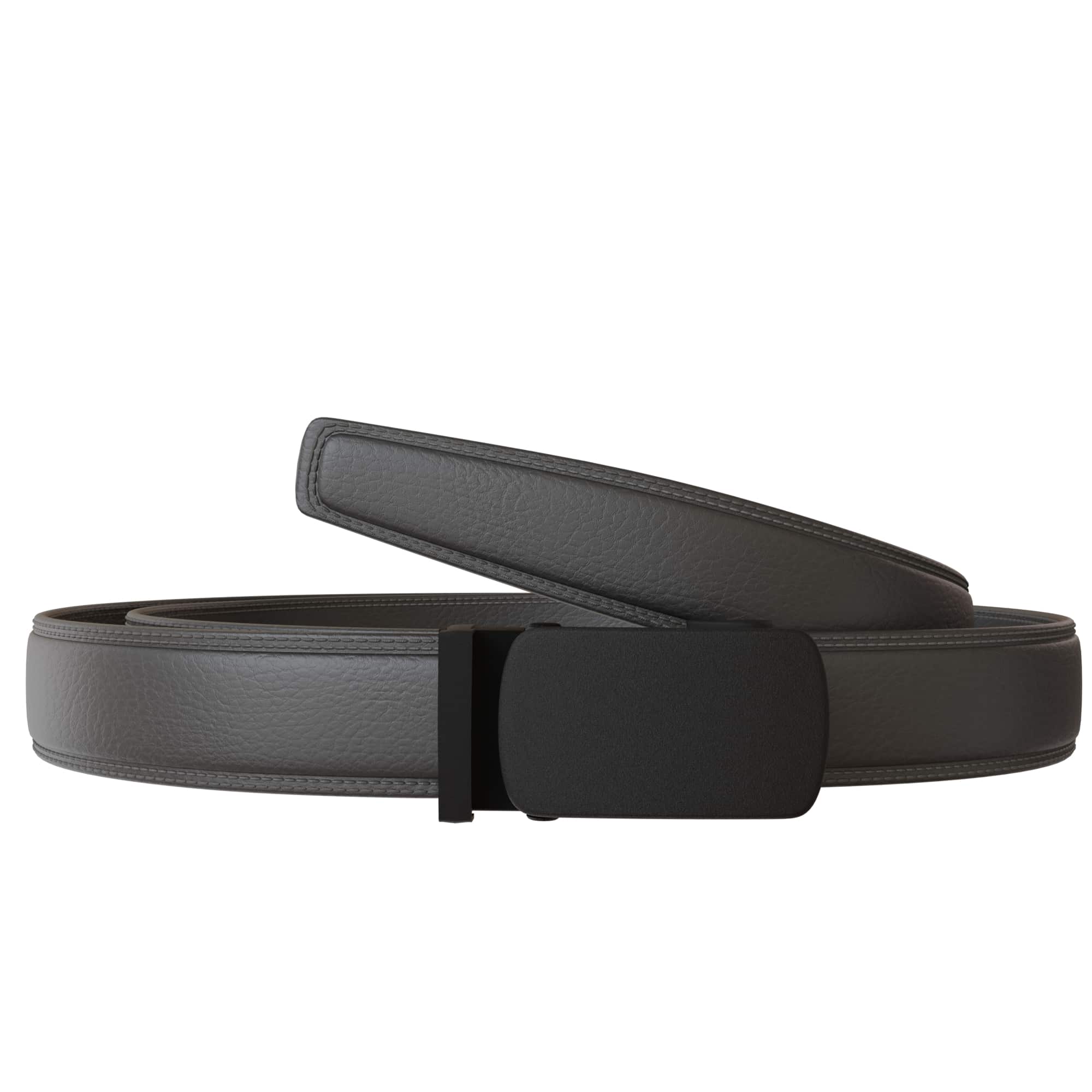 

Сучасний чоловічий шкіряний автоматичний ремінь, що вкорочується 160 cm чорний